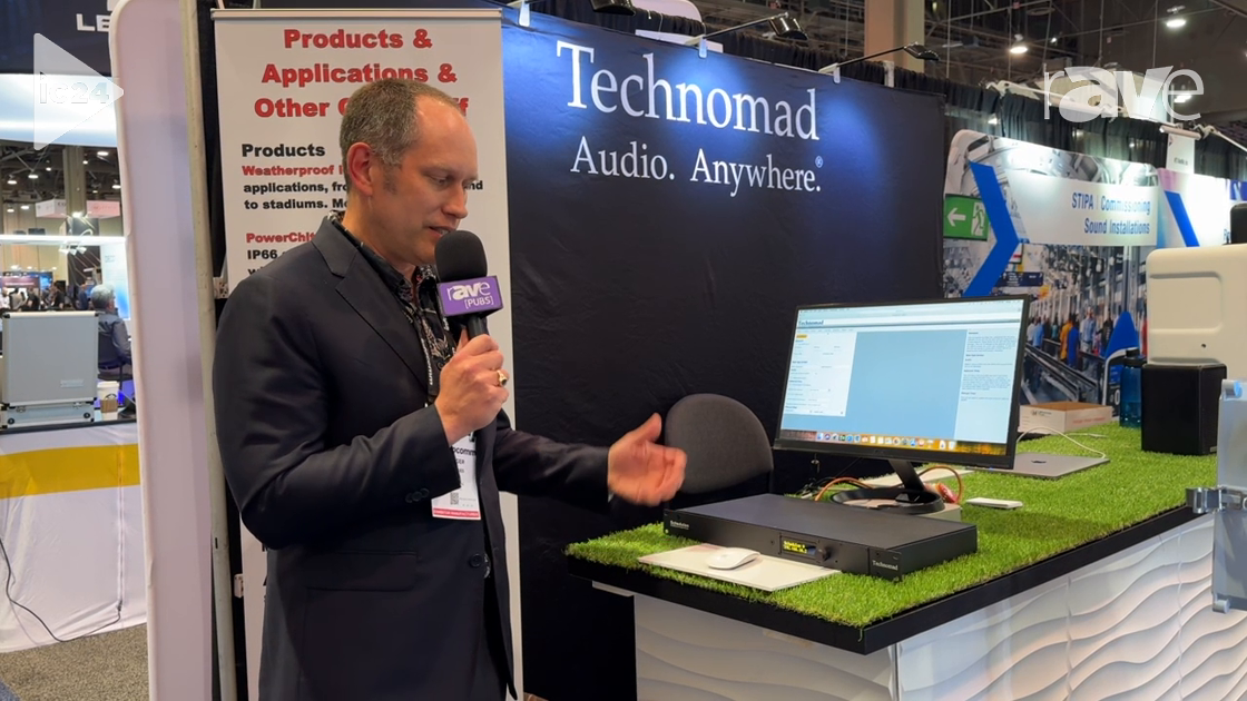 InfoComm 2024: Technomad Intros Schedulon, a Fast Audio File Uploader and Programmer