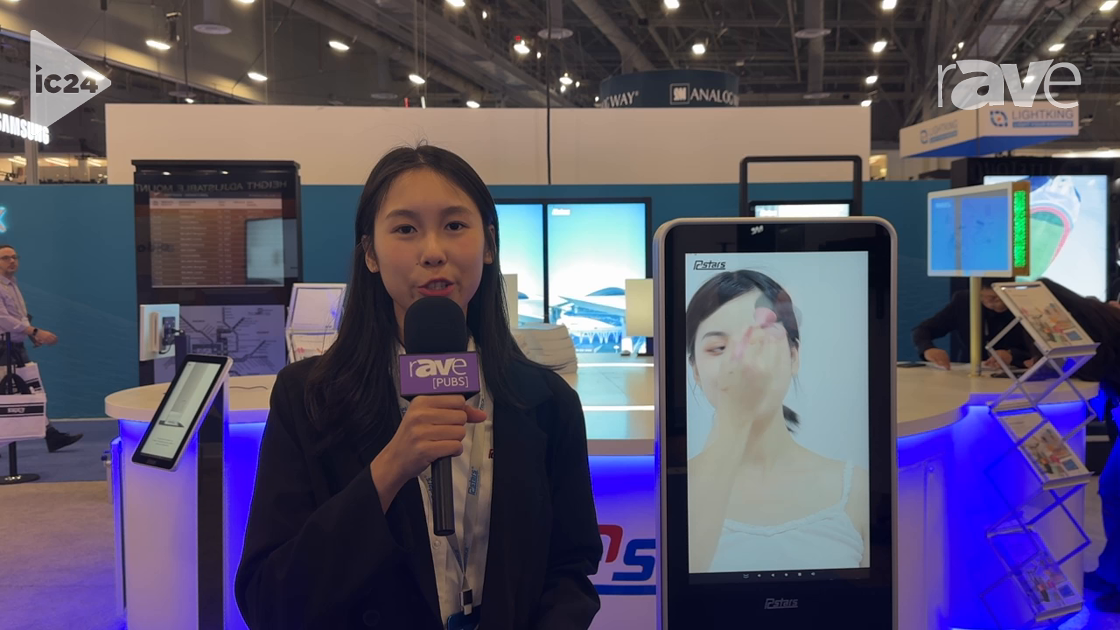 InfoComm 2024: RC Stars Features 21.5″ Touch Kiosk Display With Bookshelf for Holding Literature