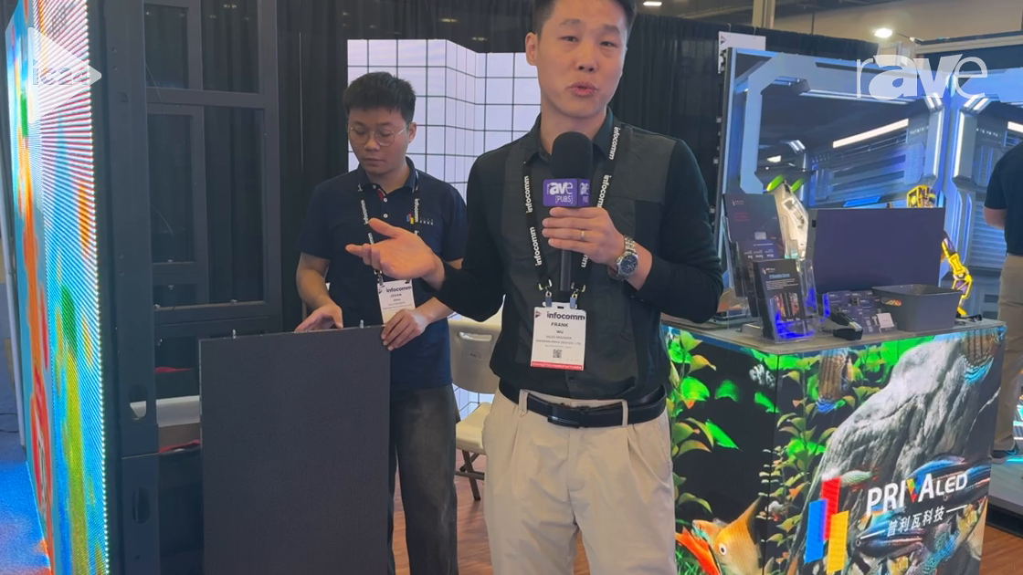InfoComm 2024: Shenzhen Priva Tech Presents Thing PLM P2.6 dvLED Panel for Retail Applications