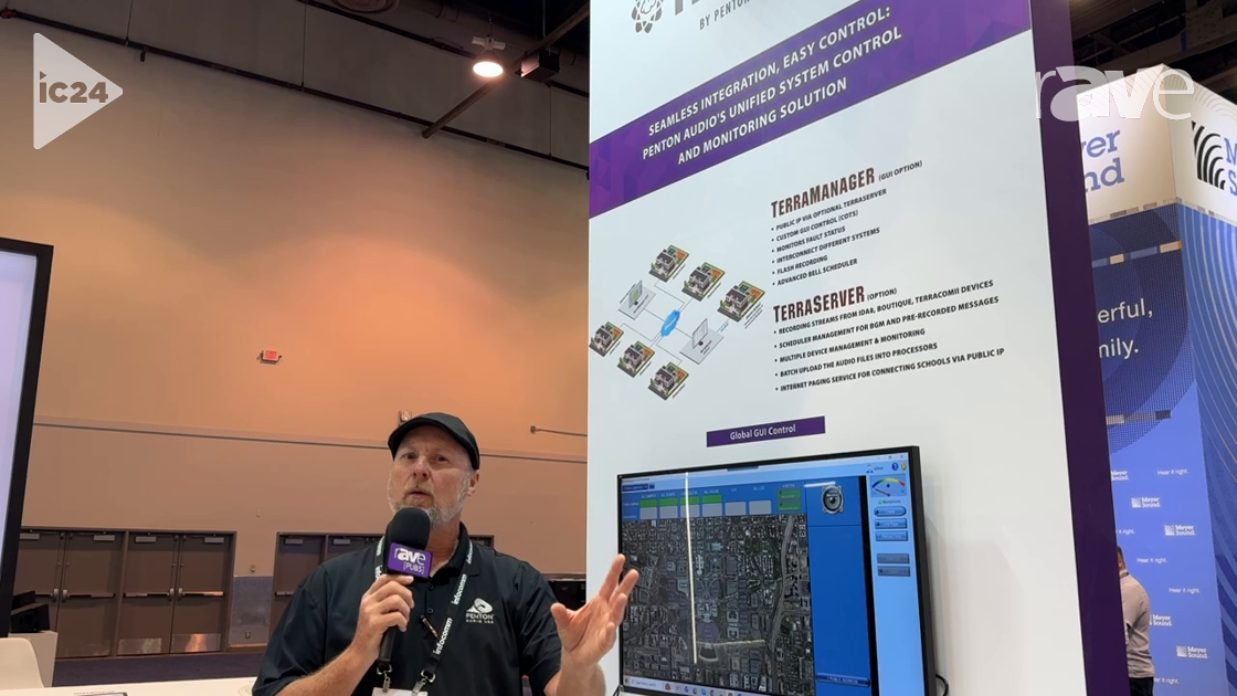 InfoComm 2024: Penton Audio USA Showcases Terra Manager GUI Control System Software