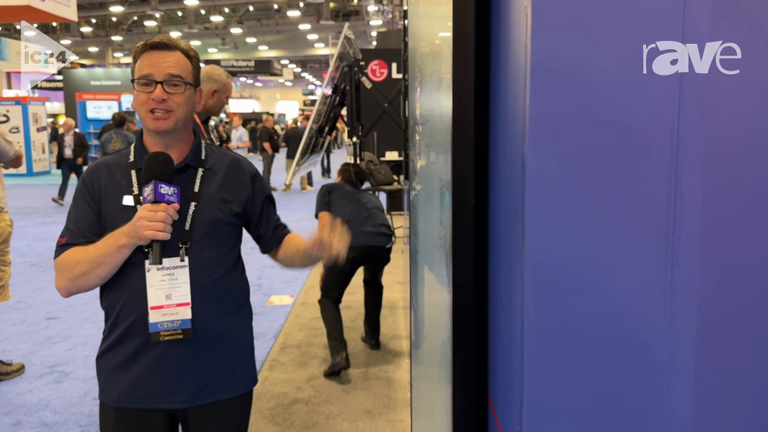 InfoComm 2024: rp Visual Solutions Features 32MAXBF-XMS With Ultra Thin Shift Plate Wall Mount
