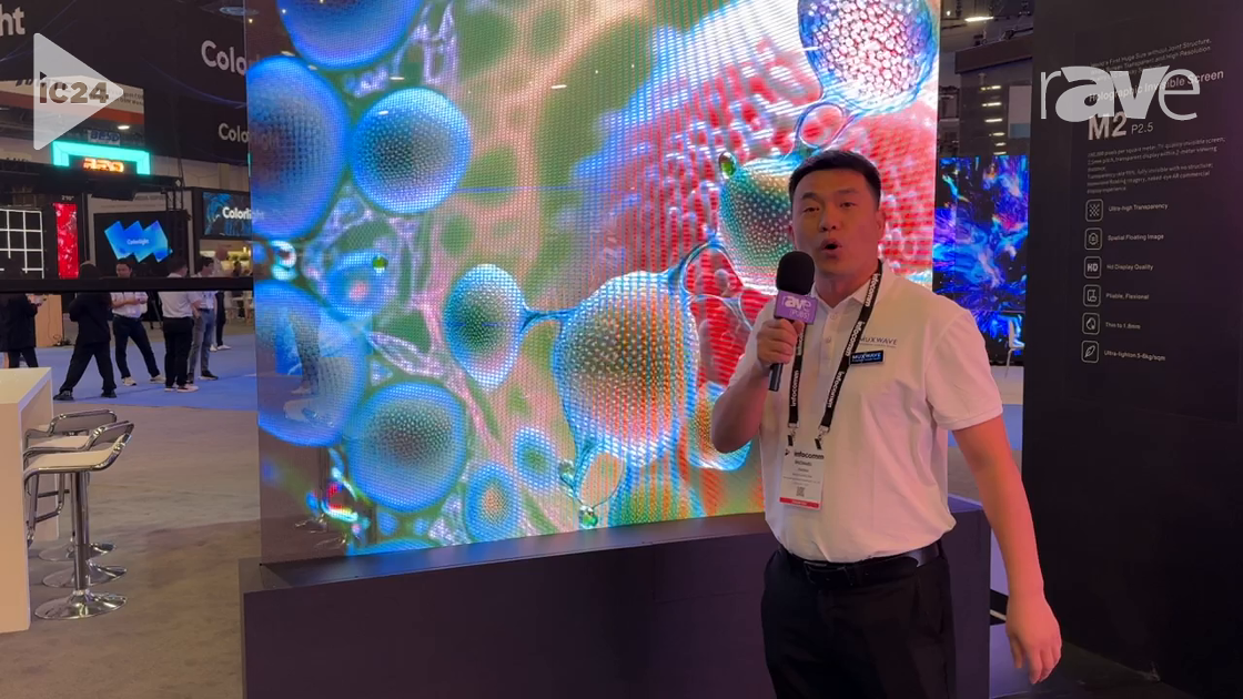 InfoComm 2024: Shenzhen Muxwave Technology Shows Series M Holographic Invisible P2.5 dvLED Display