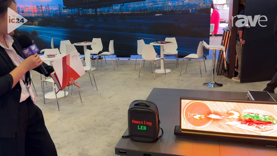 InfoComm 2024: Shenzhen SRYLED Photoelectric Presents Floor dvLED, Taxi dvLED and dvLED Bag Screen