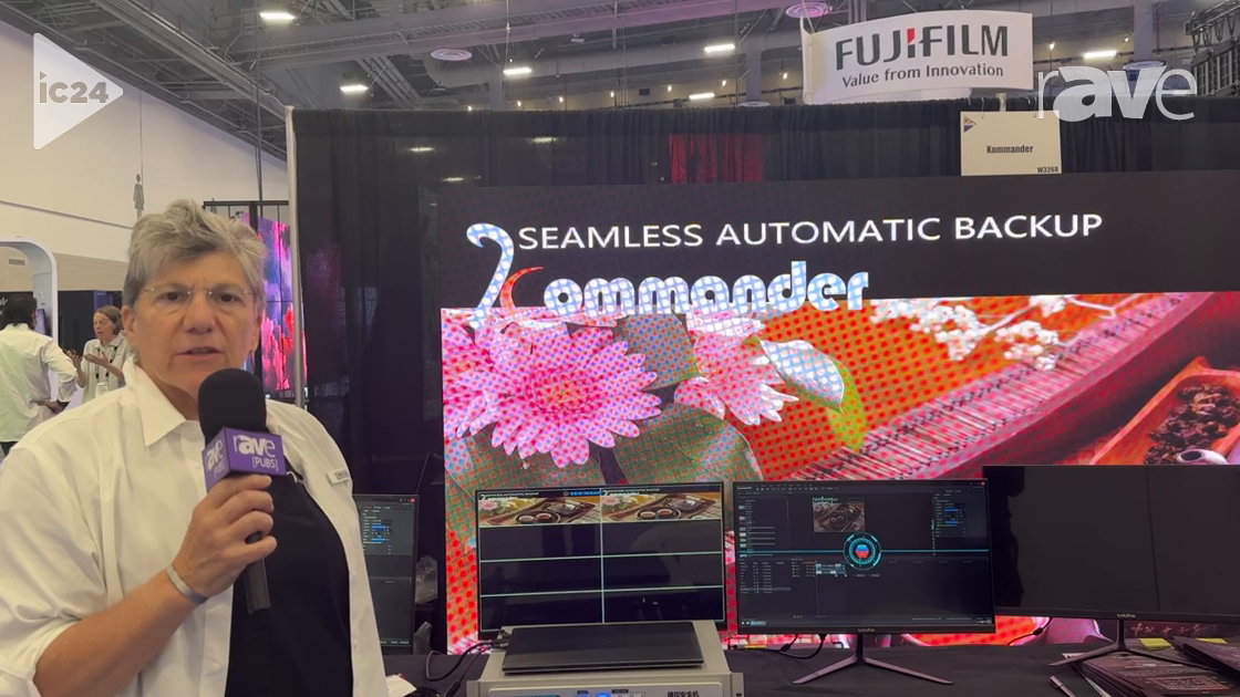 InfoComm 2024: Kommander Demos Unique Backup System in T3 Professional Multimedia Player