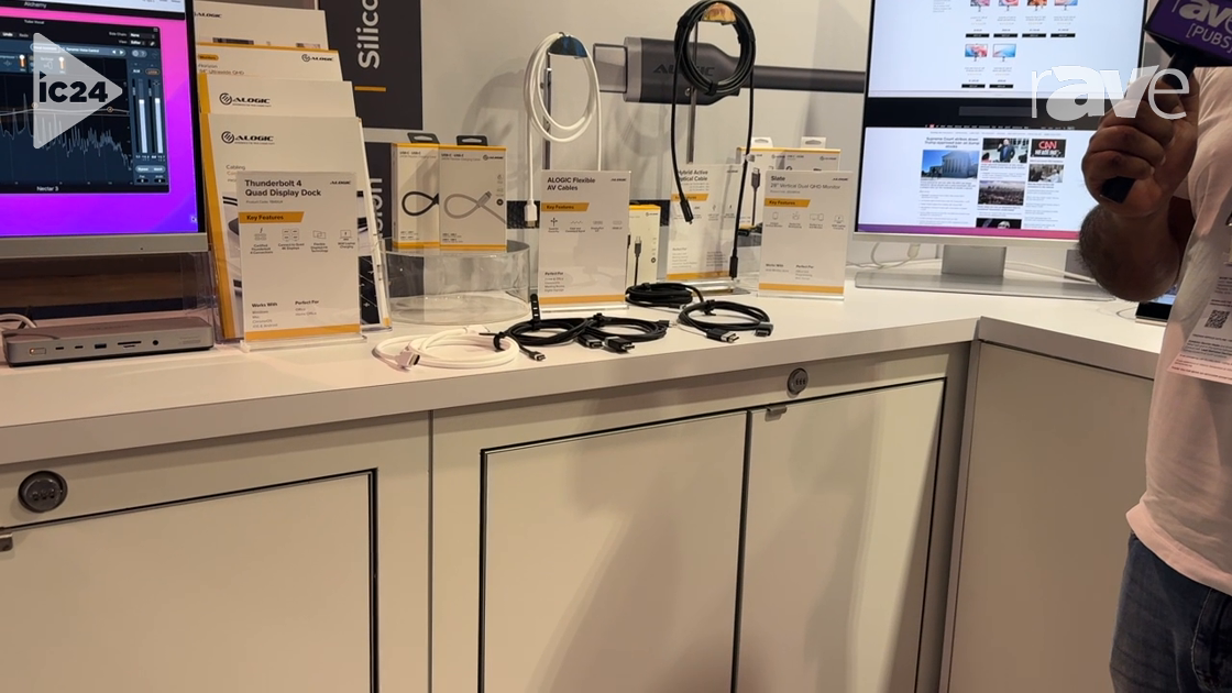 InfoComm 2024: Alogic Features Silicone Cables for All Connection Solutions