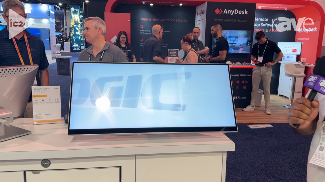 InfoComm 2024: Alogic Intros Horizon 34″ Ultrawide Touch Display for Use with Mac OS