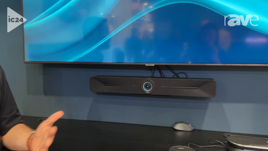 InfoComm 2024: EPOS Highlights Expand Series Vision 5 Video Bar for Conference Rooms