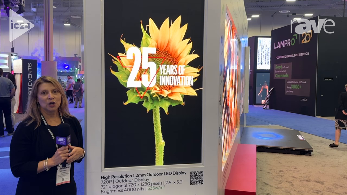 InfoComm 2024: SiliconCore Highlights 1.2mm Outdoor, Waterproof dvLED Display