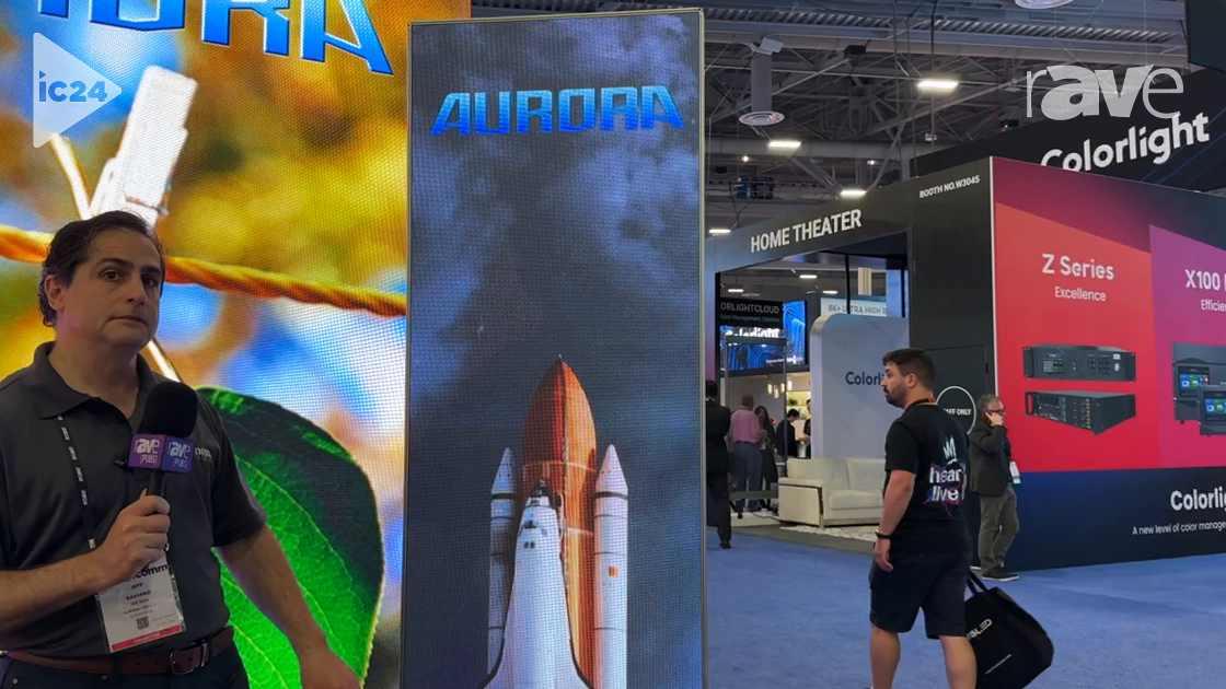 InfoComm 2024: Aurora Multimedia Updates Mobile 1.875mm Polymer-Coated Portable dvLED Display