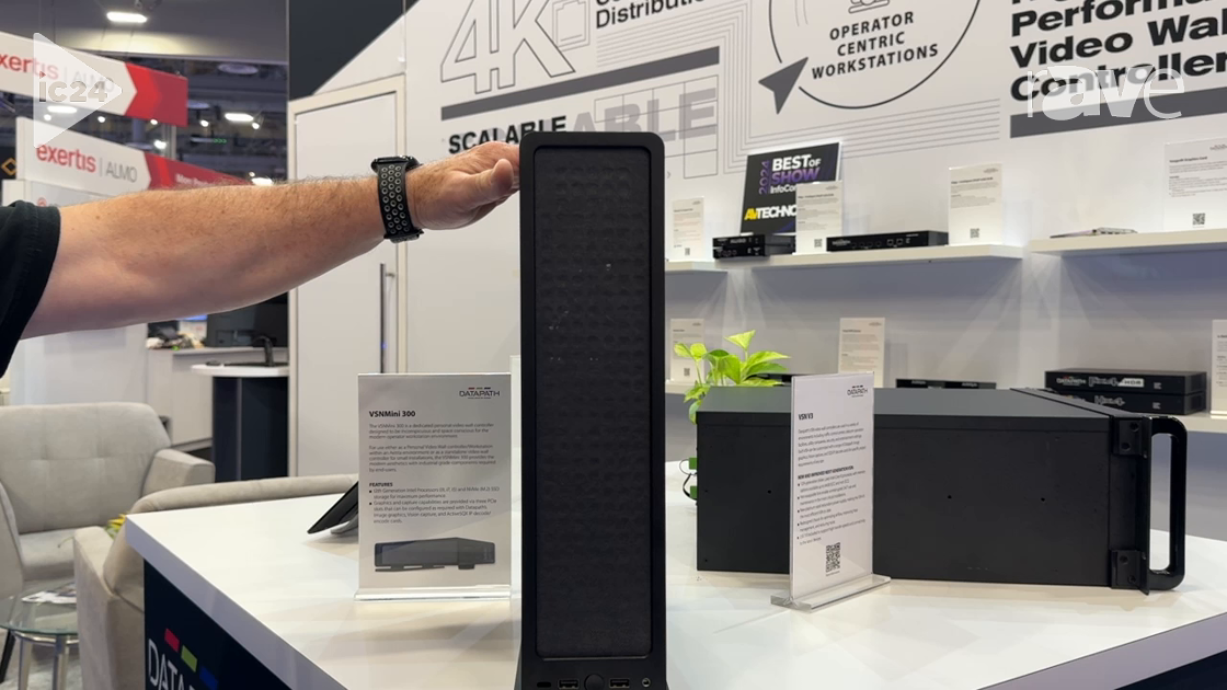 InfoComm 2024: Datapath Showcases VSNMini300 Aetria Personal Video Wall Processor