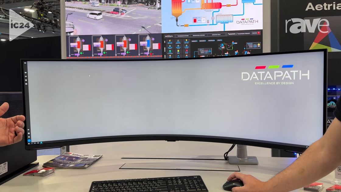 InfoComm 2024: Datapath Shows Off Aetria Workstation Solution for Control Room Operators