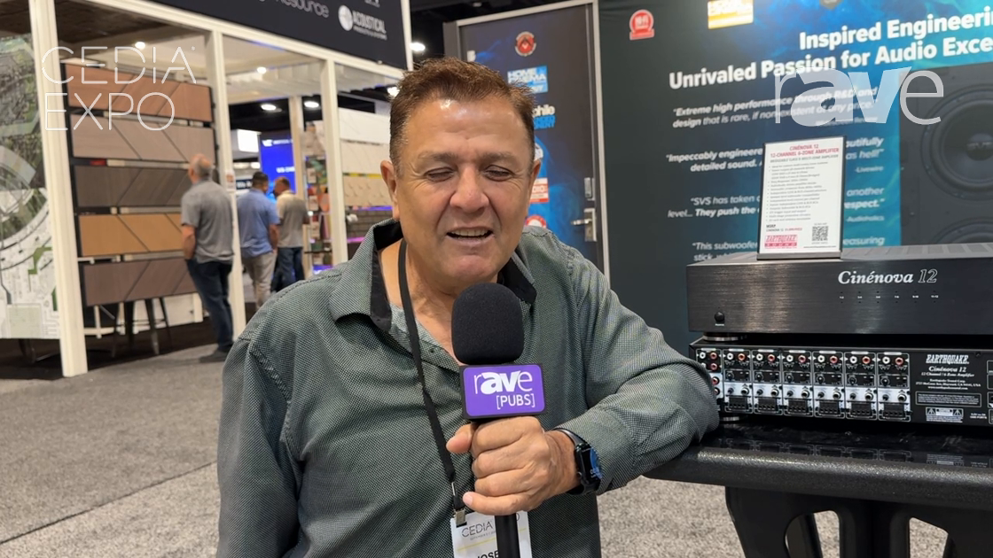 CEDIA Expo 2024: Earthquake Sound Showcases Cinénova 12, a 12-Channel, Six-Zone Power Amplifier