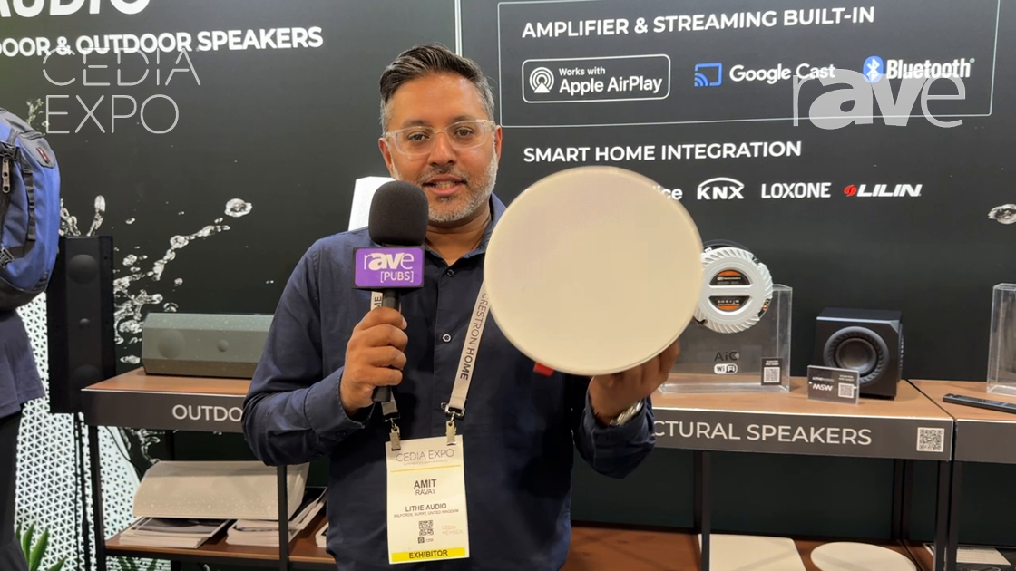 CEDIA Expo 2024: Lithe Audio Presents Pro Series All-in-One Ceiling Speaker System