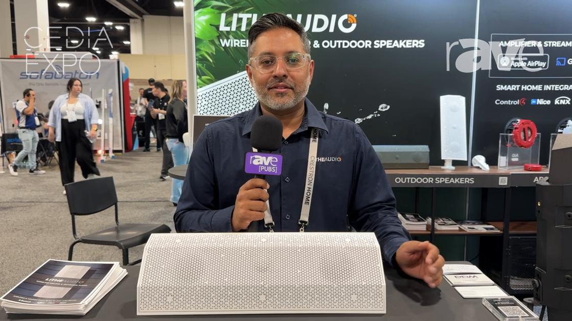 CEDIA Expo 2024: Lithe Audio Shows IO1 Wireless Indoor/Outdoor IP66 All-Weather Speaker