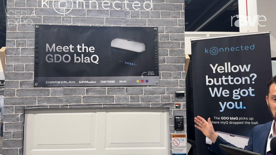 CEDIA Expo 2024: Konnected Introduces GDO blaQ Smart Garage Door Opener with Smart Home Integrations