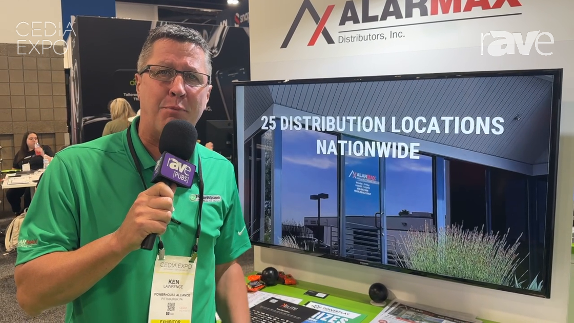 CEDIA Expo 2024: AlarMax Distributors Talks Services and Products at the PowerHouse Alliance Booth