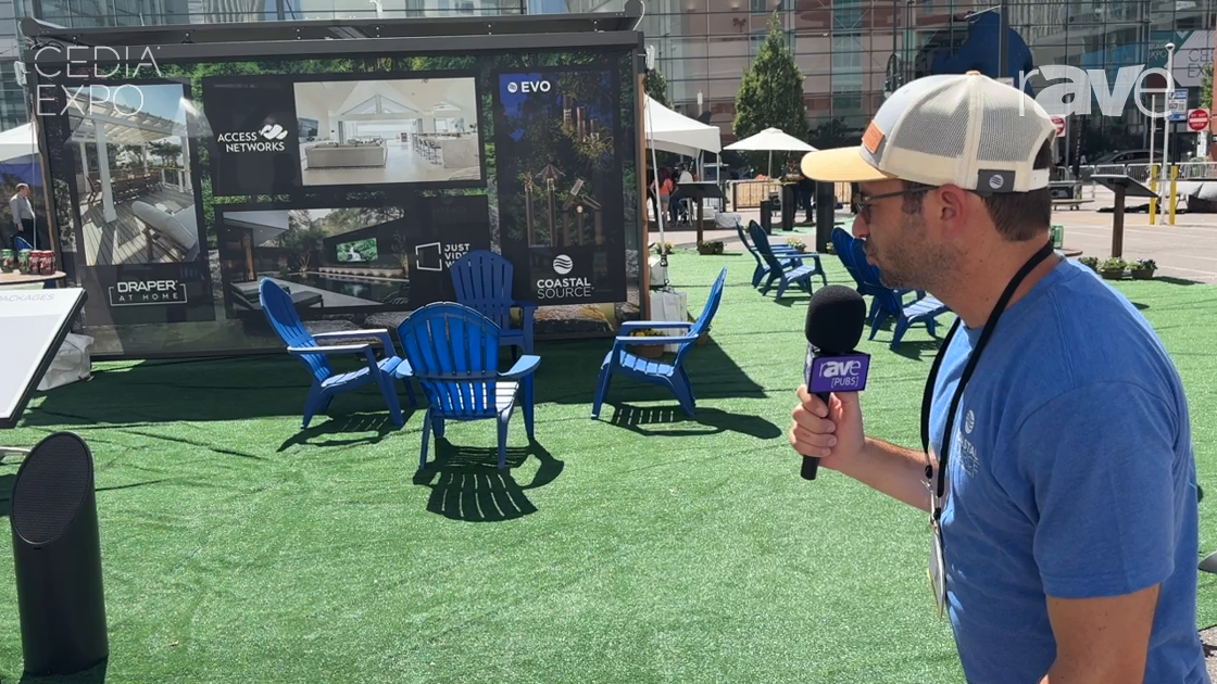 CEDIA Expo 2024: Coastal Source Showcases Pathfinder Outdoor Omnidirectional Speaker