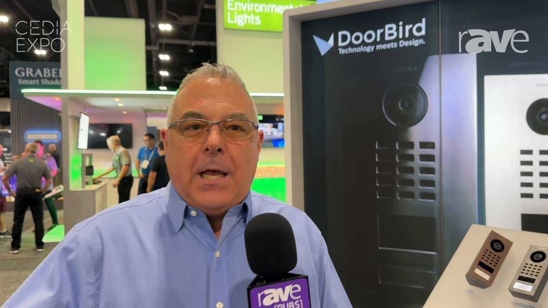 CEDIA Expo 2024: DoorBird Highlights Door Stations With Handwave and Fingerprint Entry Options