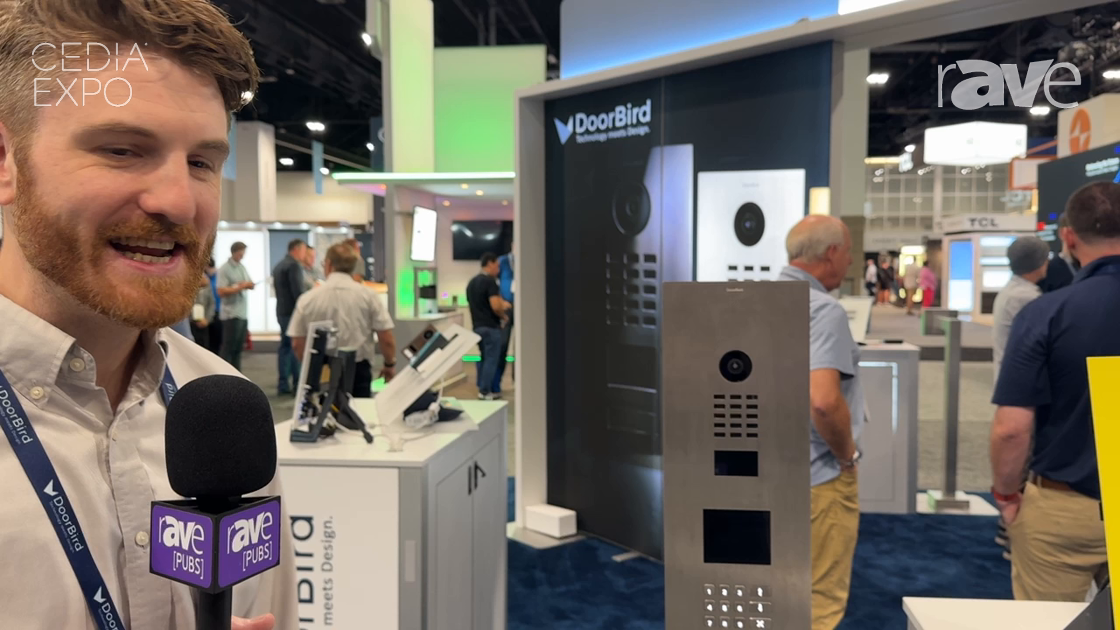 CEDIA Expo 2024: DoorBird Showcases D21DKV IP Video Multi-Tenant Intercom Tower