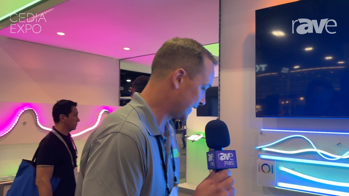 CEDIA Expo 2024: Environmental Lights Features Fade to Black Accent Lighting for Dark Environments