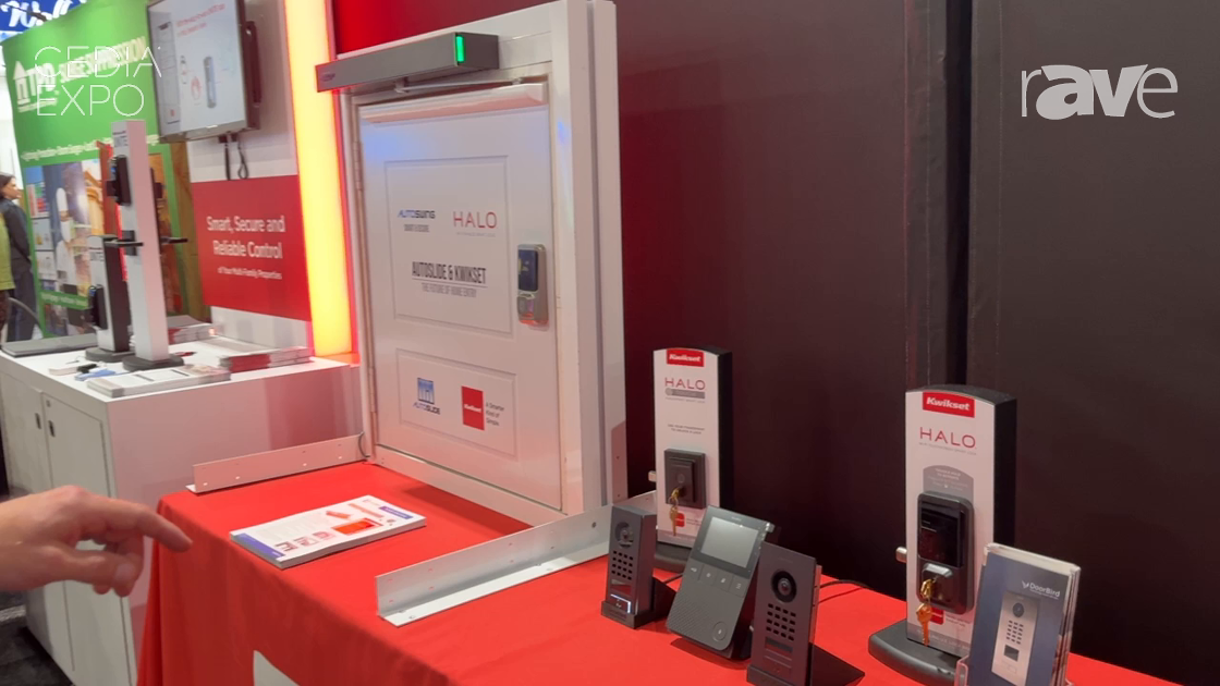 CEDIA Expo 2024: KwikSet Highlights HALO Line Wi-Fi Smart Lock Solutions With DoorBird and AutoSlide
