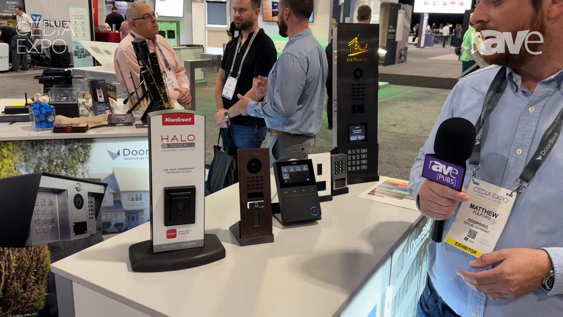 CEDIA Expo 2024: DoorBird Highlights Its D1101 Integration With Kwikset HALO Locks