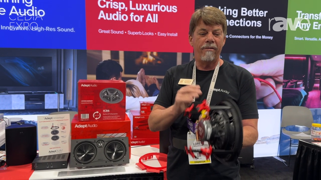 CEDIA Expo 2024: Origin Acoustics Highlights Adept Audio Easy-Install Ceiling Speakers and Brackets
