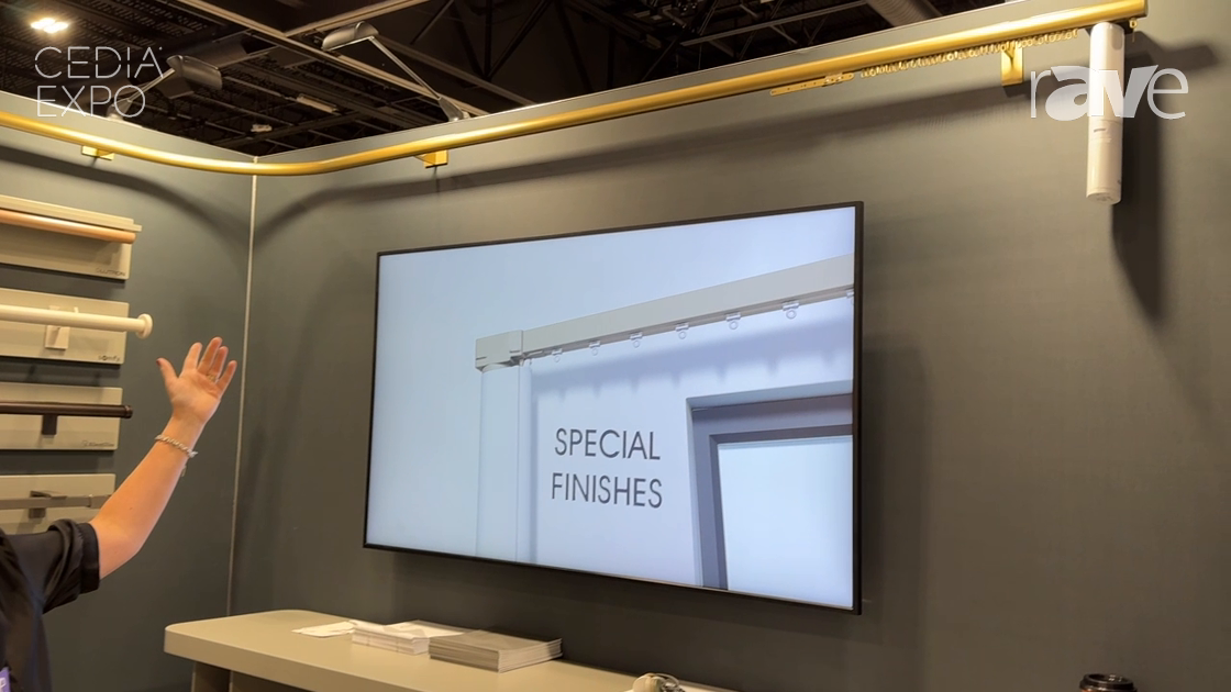 CEDIA Expo 2024: The Bradley Collection Features Drive Drapery Track System