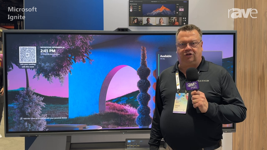 Ignite 2024: MAXHUB Introduces 92-Inch 21:9 5K Display – Optimized for Microsoft Teams Rooms