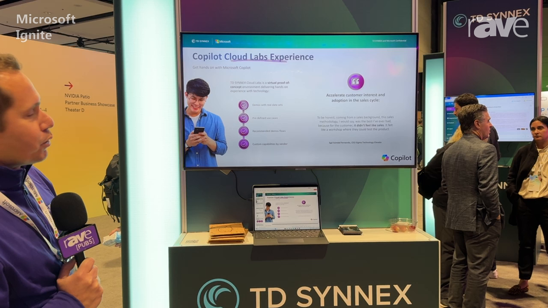 Ignite 2024: TD SYNNEX Discusses Copilot Cloud Labs – Virtual Tech Environment for Hands-On Learning
