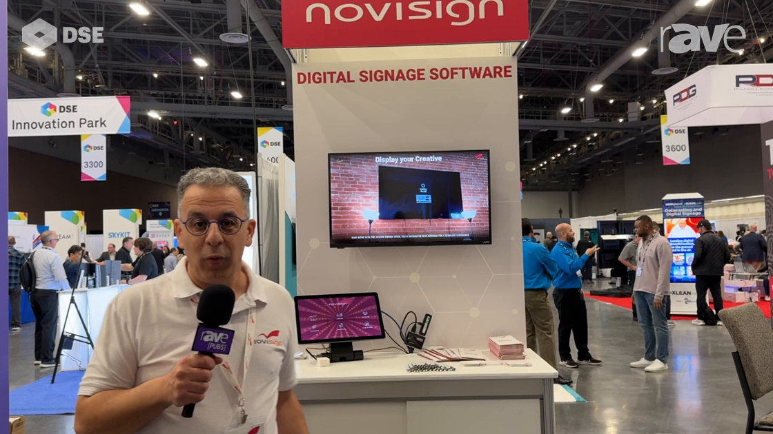 DSE 2024: NoviSign Showcases Software to Turn Any TV Into a Digital Sign With Amazon Signage Stick