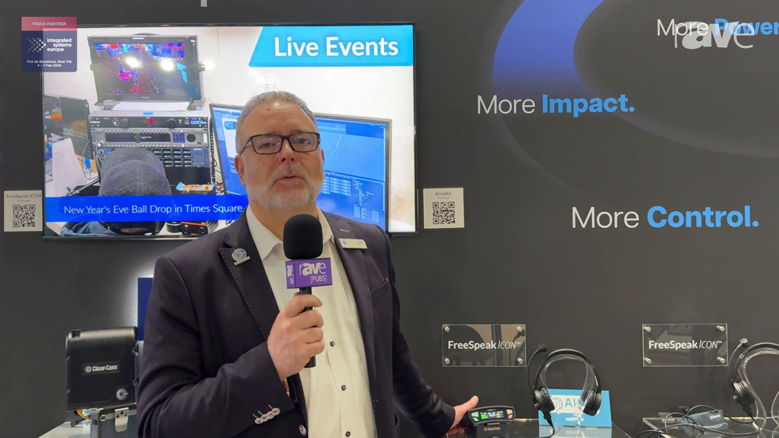 ISE 2025: Clear-Com Introduces FreeSpeak Icon Beltpack with Nine Configurable Buttons