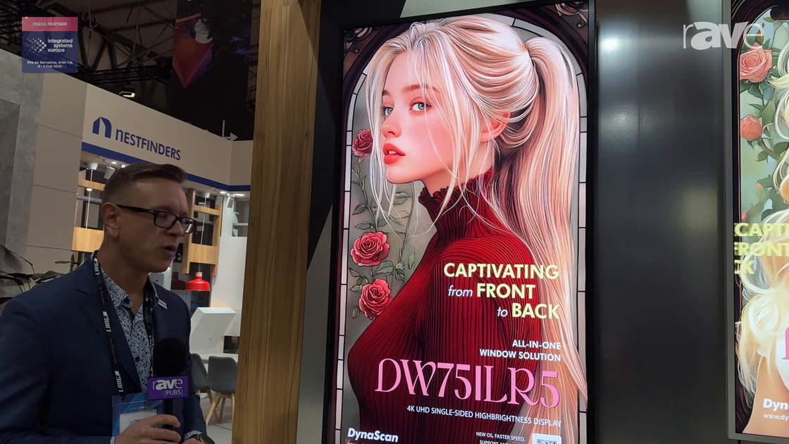 ISE 2025: DynaScan Launches DW751LR5 All-in-One 4K UHD Single-Sided High Brightness Display