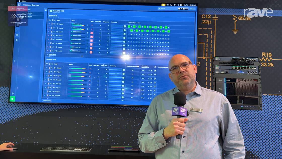 ISE 2025: Meyer Sound Intros Nebra Software Package with New Processing Control of GALAXY Processors