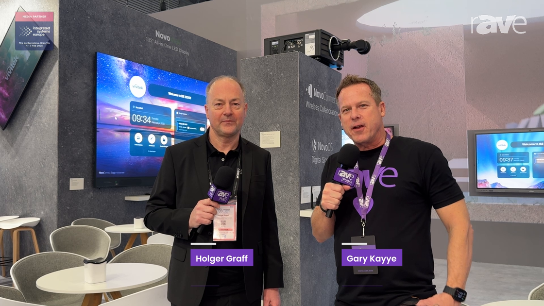 ISE 2025: Gary Kayye Talks with Holger Graff of Vivitek About the NovoConnect Ecosystem