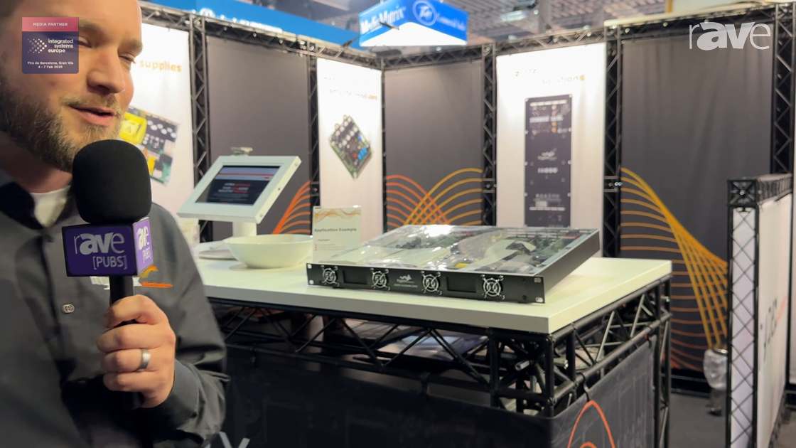 ISE 2025: Hypex Electronics Exhibits DSA254 Four-Channel 1U Amplifier With PS1000 Power Supply