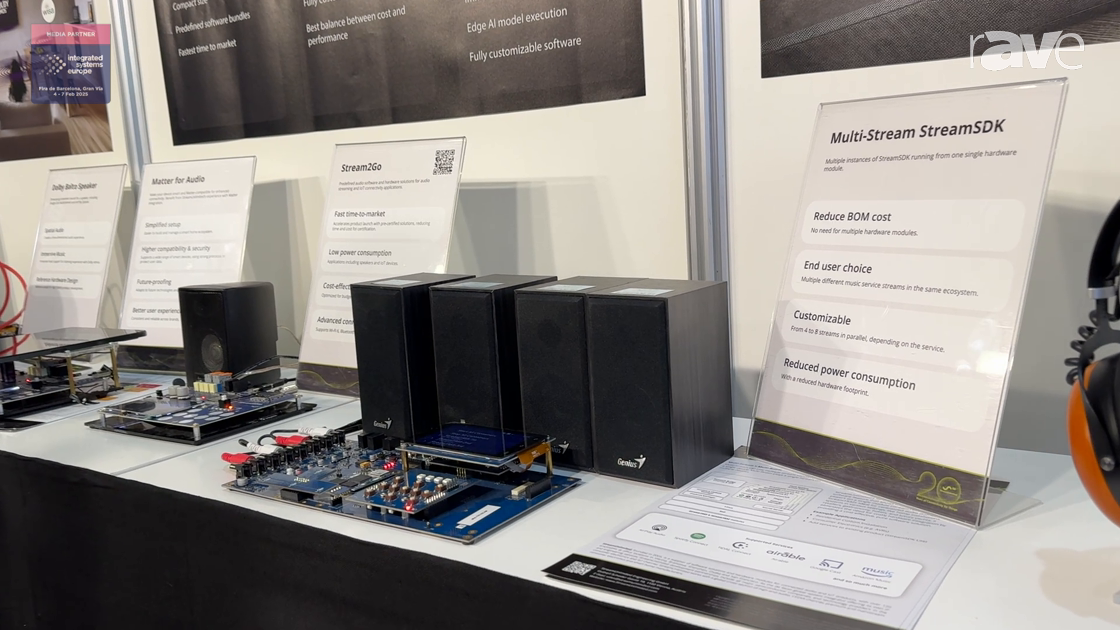 ISE 2025: StreamUnlimited Exhibits Multi-Stream StreamSDK Audio Streaming Software Solution