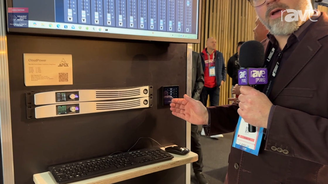 ISE 2025: APEX / AUDIOFOCUS Launches ACW-05 Wall Controller for CloudPower Series