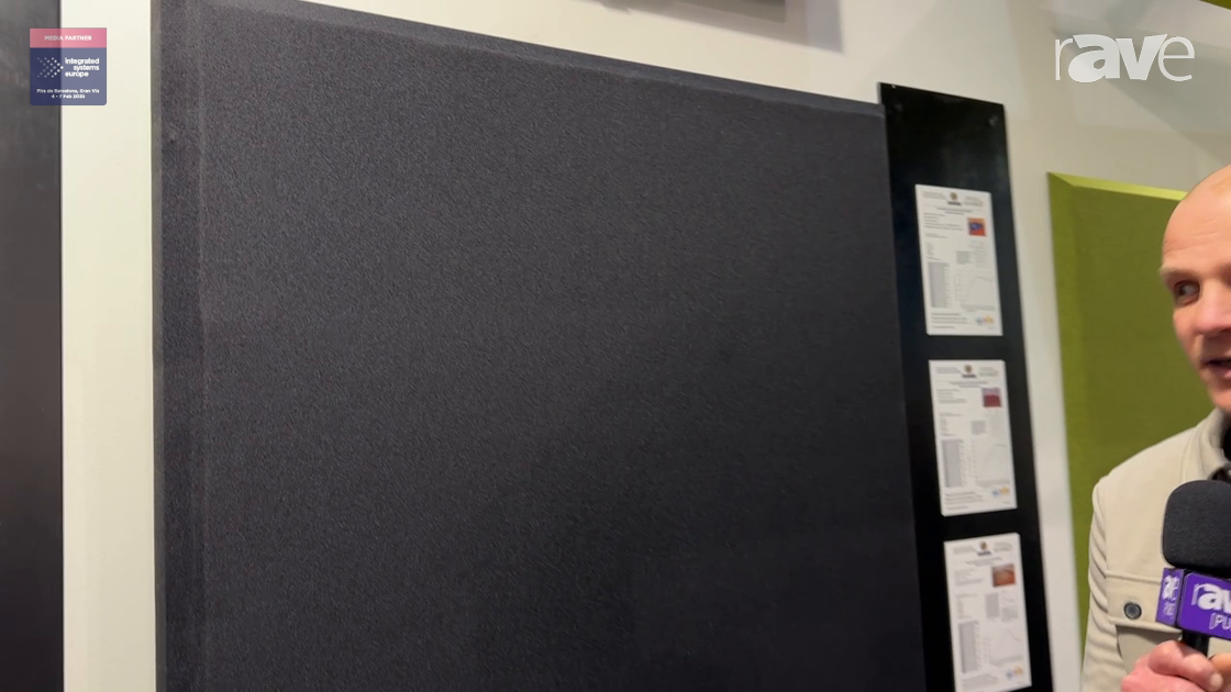 ISE 2025: Isinac Exhibits HB Acoustic Panel for Sound Absorption