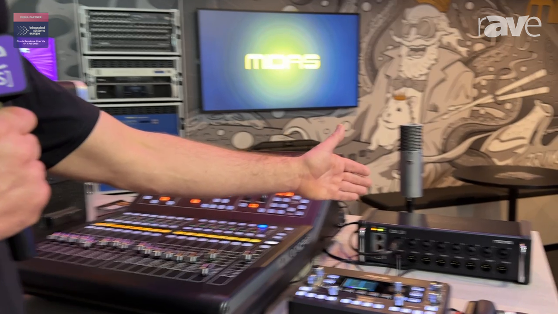 ISE 2025: Midas Demos Flexibility of Its Live Audio Mixing Ecosystem