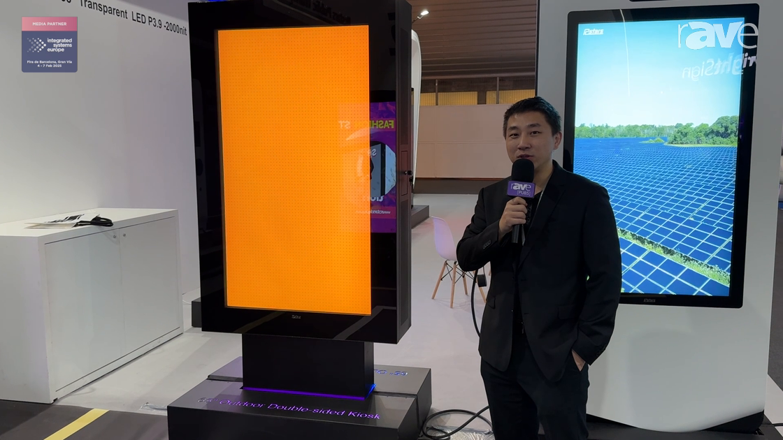 ISE 2025: Rcstars Shows 65″ Outdoor Double-Sided Kiosk for Retail and More