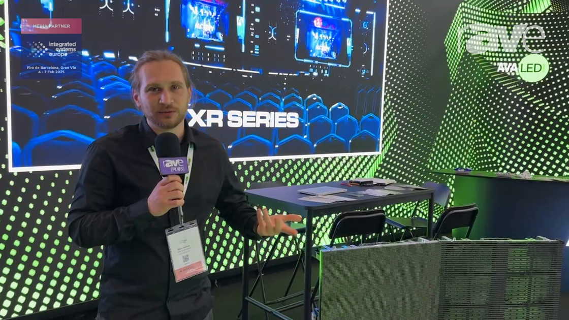 ISE 2025: AVALED Screen Shows Off Xr 1.9-mm Flex Flexible dvLED Cabinets