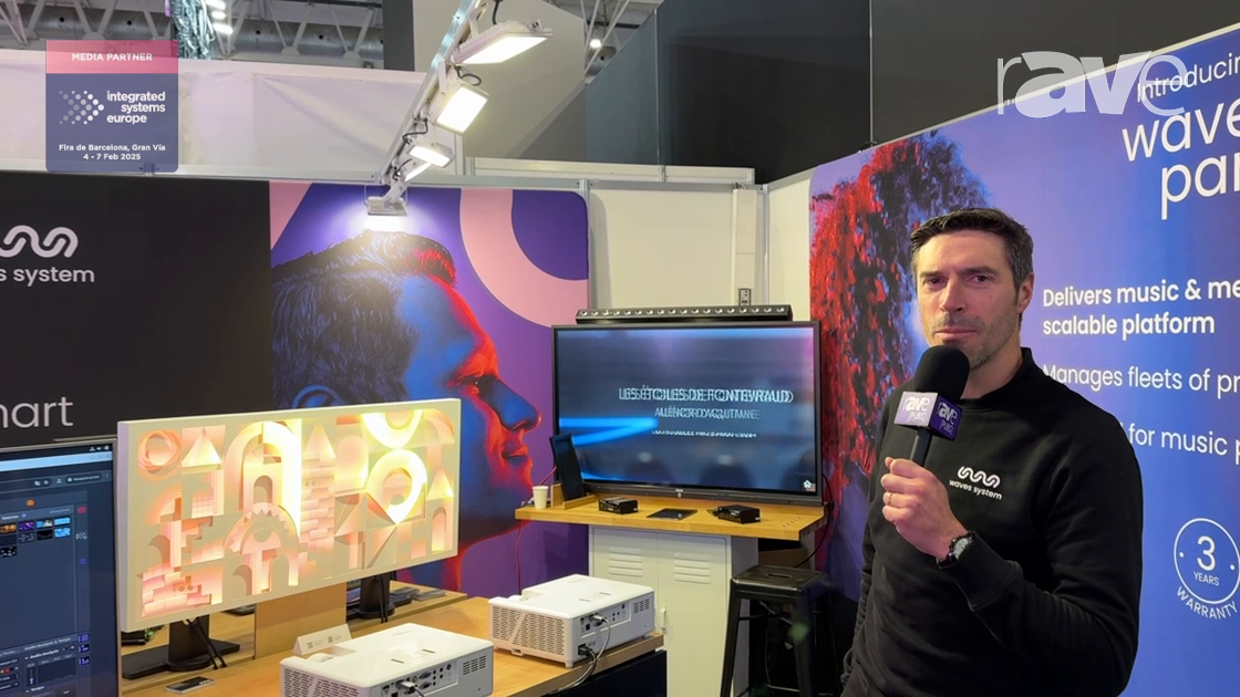 ISE 2025: Waves System Demos Proxima Intuitive Video Mapping Media Server for Immersive Experiences