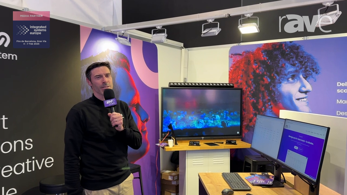 ISE 2025: Waves System Talks Wavespark Music and Messaging Solution, Part of Digital Signage System