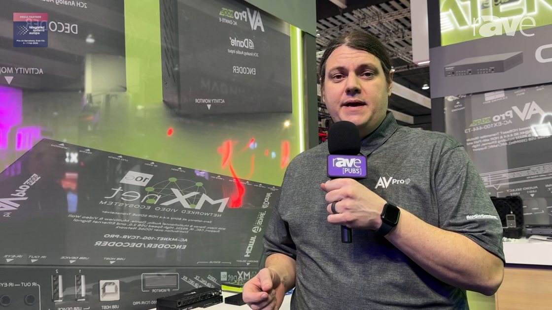 ISE 2025: AVPro Edge Shows ConferX Line of HDBaseT Wall Plates in Wide Range of Form Factors