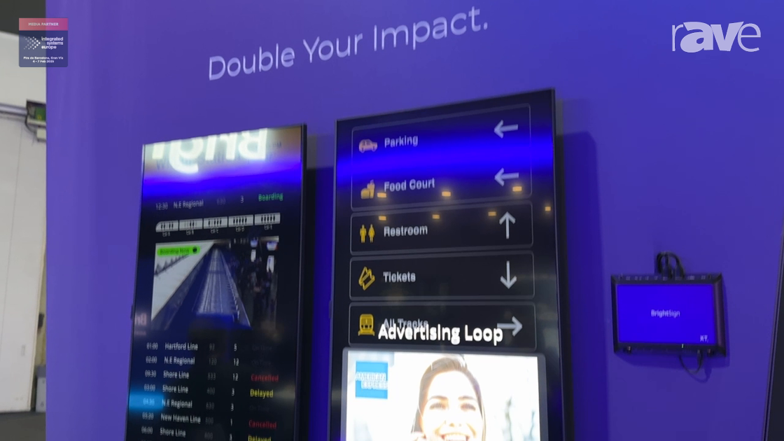 ISE 2025: BrightSign Presents BrightSign XT5 Digital Player With Dual HDMI Capabilities