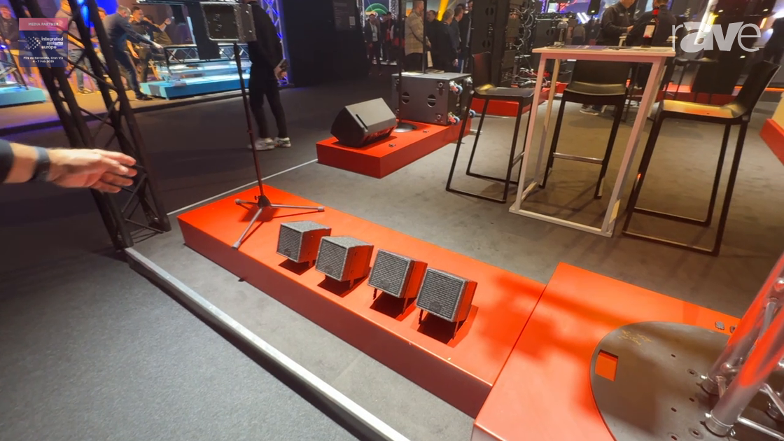 ISE 2025: AED AUDIO Launches MINIFLEX and FLEXWEDGE Loudspeakers