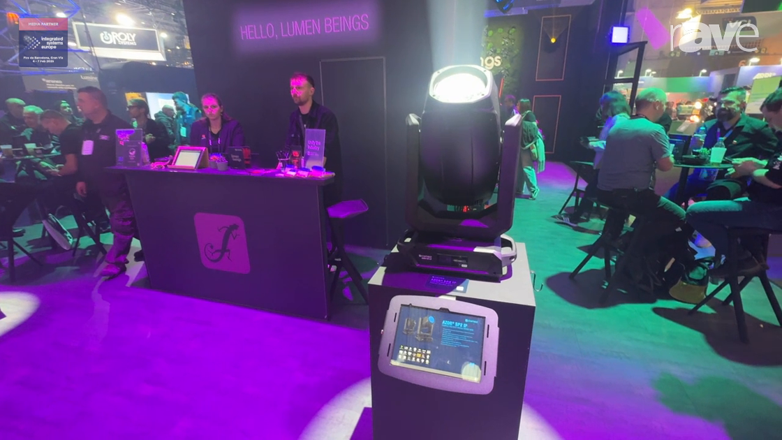 ISE 2025: Cameo Reveals AZOR SP2 IP IP65-Rated Moving Head Spot Light