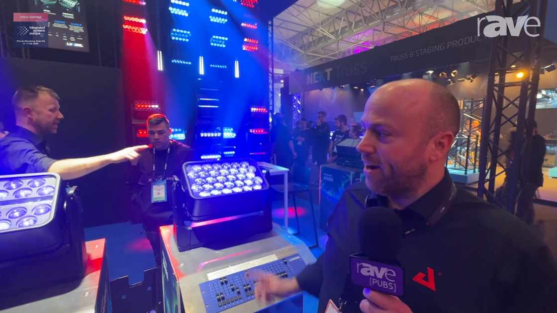 ISE 2025: Luxibel Unveils AURORA and AURORA BLAST Wash Lights