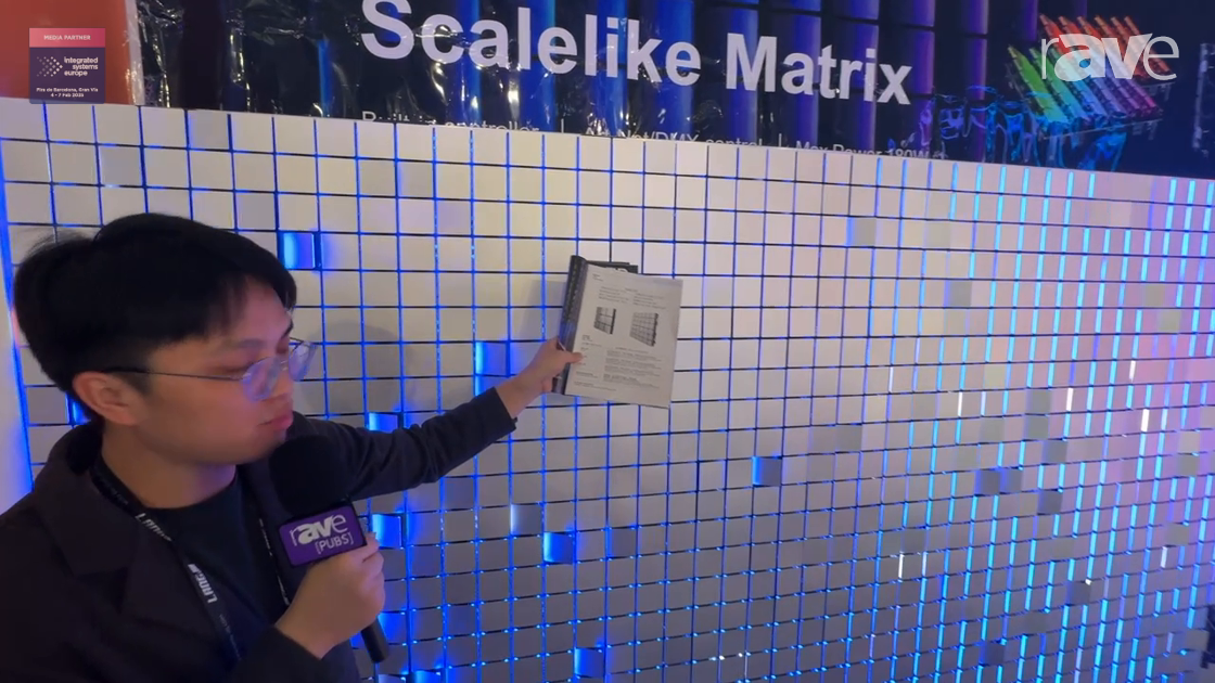 ISE 2025: Shenzhen Clen Optoelectronic Co., Ltd Features Scalelike Matrix LED Light Panels